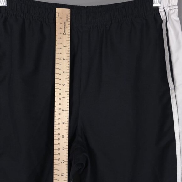 Vintage Nike Windbreaker Track Pants Women’s Drawstring‎ Slit Hem Y2K MEDIUM - Picture 4 of 11